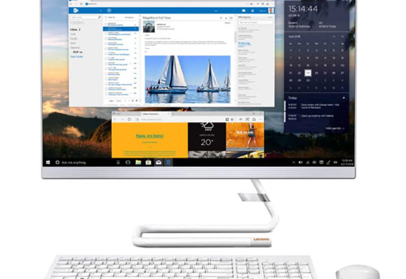 Cận cảnh máy tính All in one Lenovo IdeaCentre 3 24IIL5-F0FR008PVN