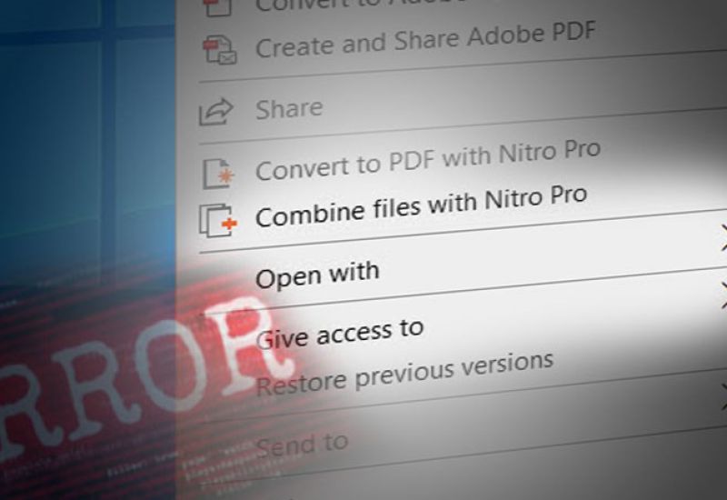 Cách sửa lỗi open with đưa file về định dạng ban đầu