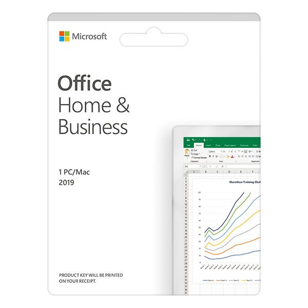 Phần mềm Microsoft Office Home and Business 2019 English APAC EM Medialess P6 (T5D-03302)