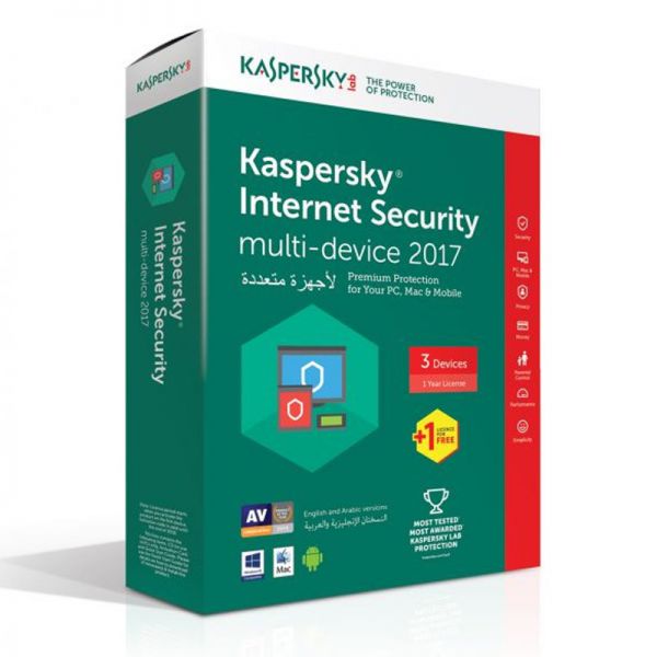 Phần mềm diệt virut Kaspersky Internet security 3 PC