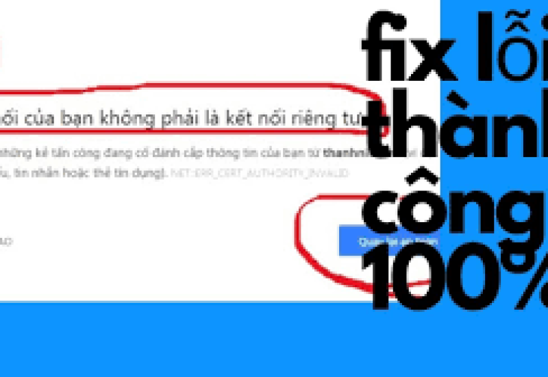 Sửa nhanh lỗi
