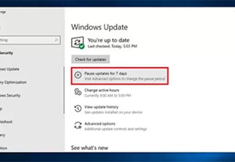 Lỗi Không thể cài đặt Windows Update trên Windows 10