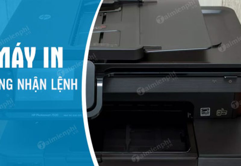 lỗi máy in không nhận lệnh in trên máy tính