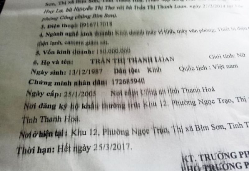 Lỗi bản in bị nhòe chữ, nhoè đường kẻ