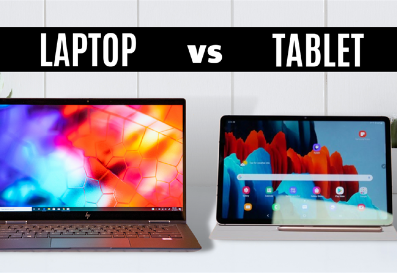 Nên mua máy tính bảng hay laptop cho hợp lý?