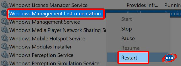 cách khắc phục Lỗi CPU quá tải do WMI Provider Host 3