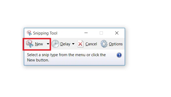Chup man hinh bang snipping tool