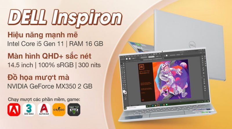 Laptop Dell Inspiron 7400 i5