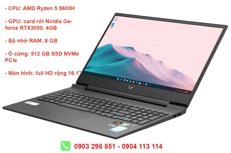 Laptop HP Gaming VICTUS 16 e0175AX R5