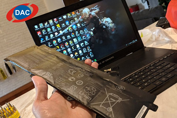Nguyên nhân pin laptop bị chết