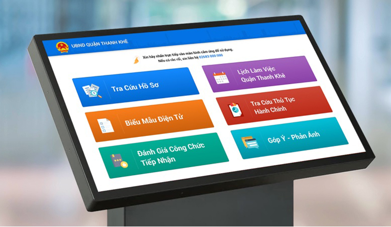 Màn hình LCD của máy tính Kiosk