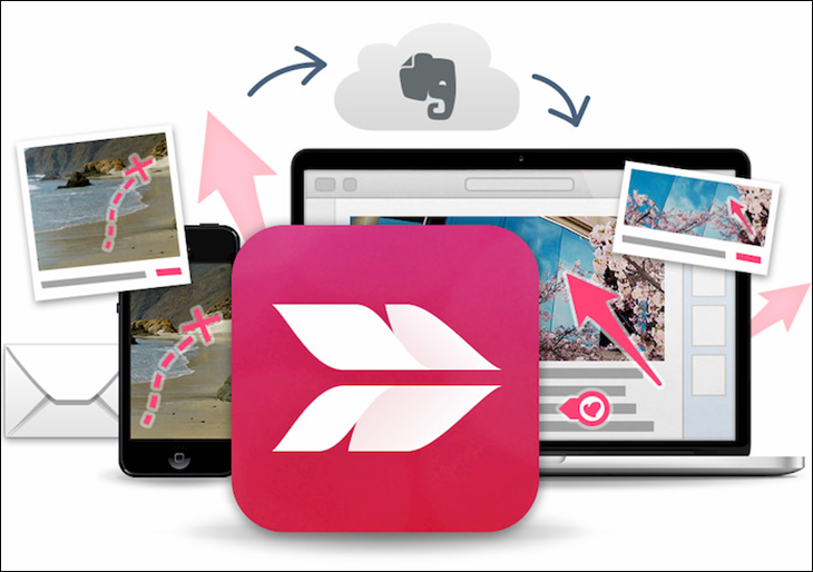 Chụp màn hình máy tính HP bằng phần mềm Skitch