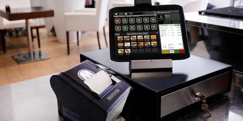 Máy tính tiền POS tự động