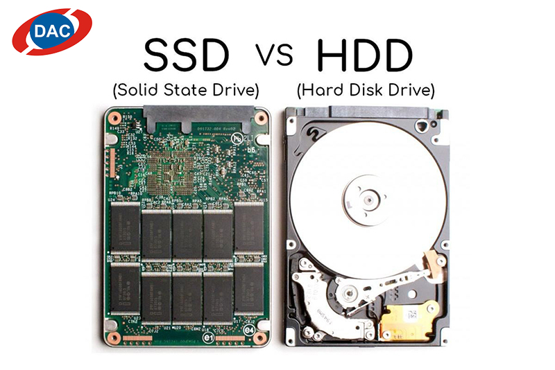 So sáng ổ cứng HDD và ổ cứng SSD